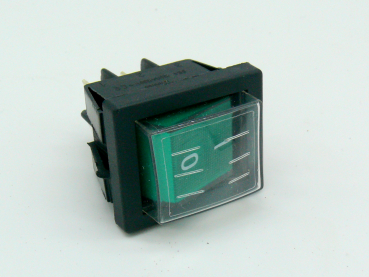026 GS  La Pavoni Schalter für Professional grüner Wippschalter inklusive Spritzschutz